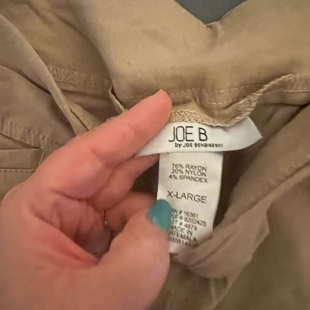 Straight leg business attire khaki
